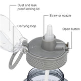 Belly Bottle Pregnancy Water Bottle Tracker – Gift for Expecting Moms (Black)