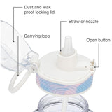 Belly Bottle Pregnancy Water Bottle Tracker – Gift for Expecting Moms (Clear)