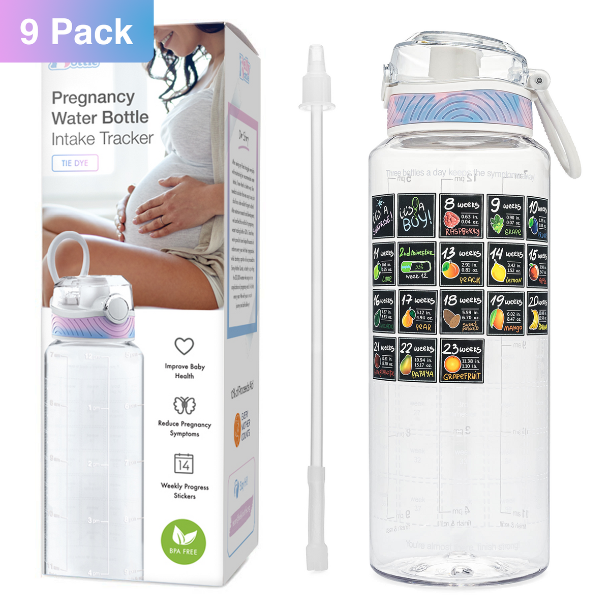 BellyBottle: #1 Pregnancy Water Bottle – Belly Bottle