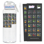 Belly Bottle Pregnancy Water Bottle Tracker – Gift for Expecting Moms (Clear)